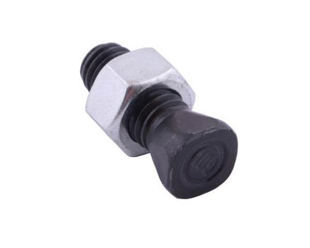 Śruba kpl. płużna oval z czterech strony ścięta 3/8UNC x 28 mm kl.10.9 Dowd