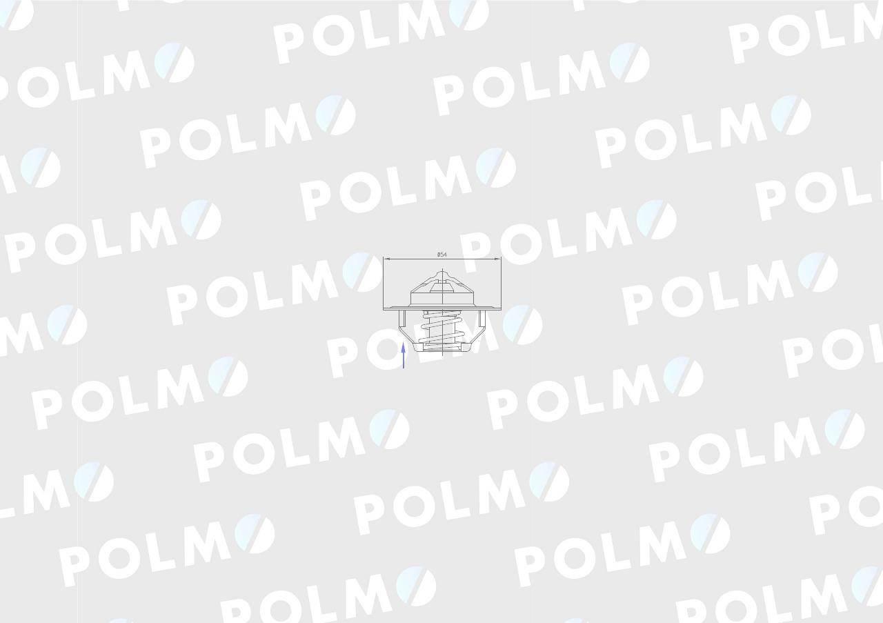 Termostat 83913835 Ford POLMO 83913835P - zdjęcie 3