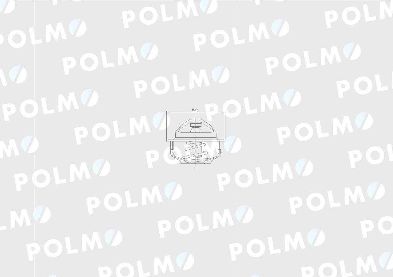 Termostat R3457812 JOHN DEERE POLMO R3457812P - zdjęcie 2