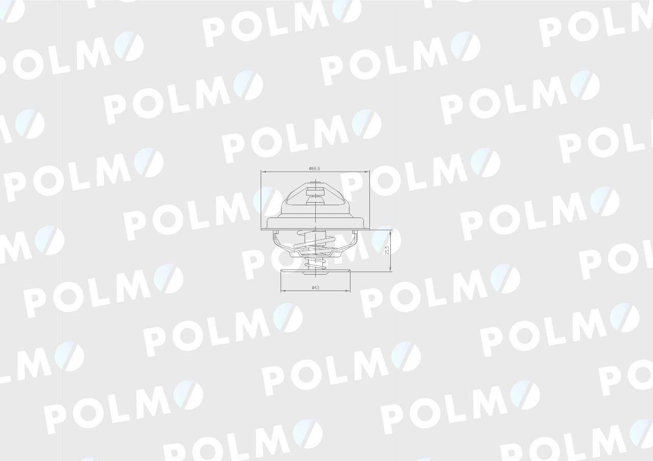 Termostat 162000060702 Case POLMO 162000060702P - zdjęcie 3