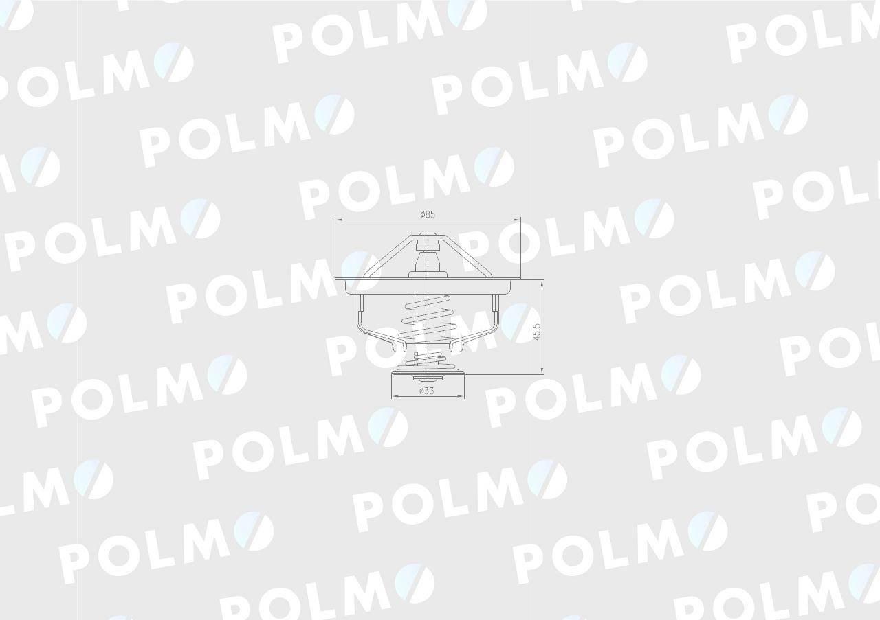 Termostat G199204010020 Fendt POLMO G199204010020P - zdjęcie 3