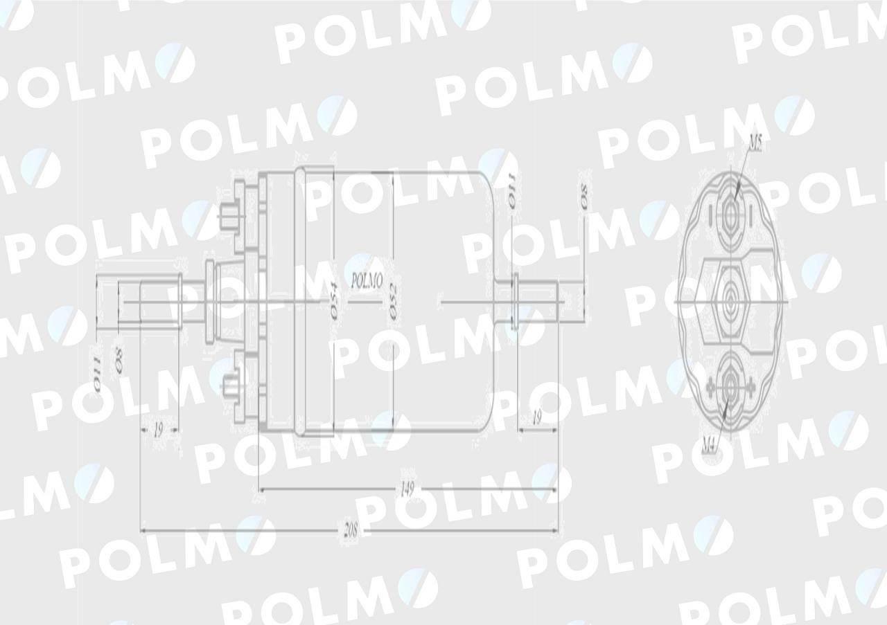 Pompa zasilająca AL168483 POLMO AL168483P - zdjęcie 2