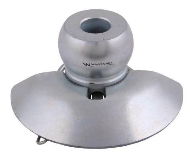 Kula z kołnierzem hartowana kat. 1-2 56x22 Waryński W-879812