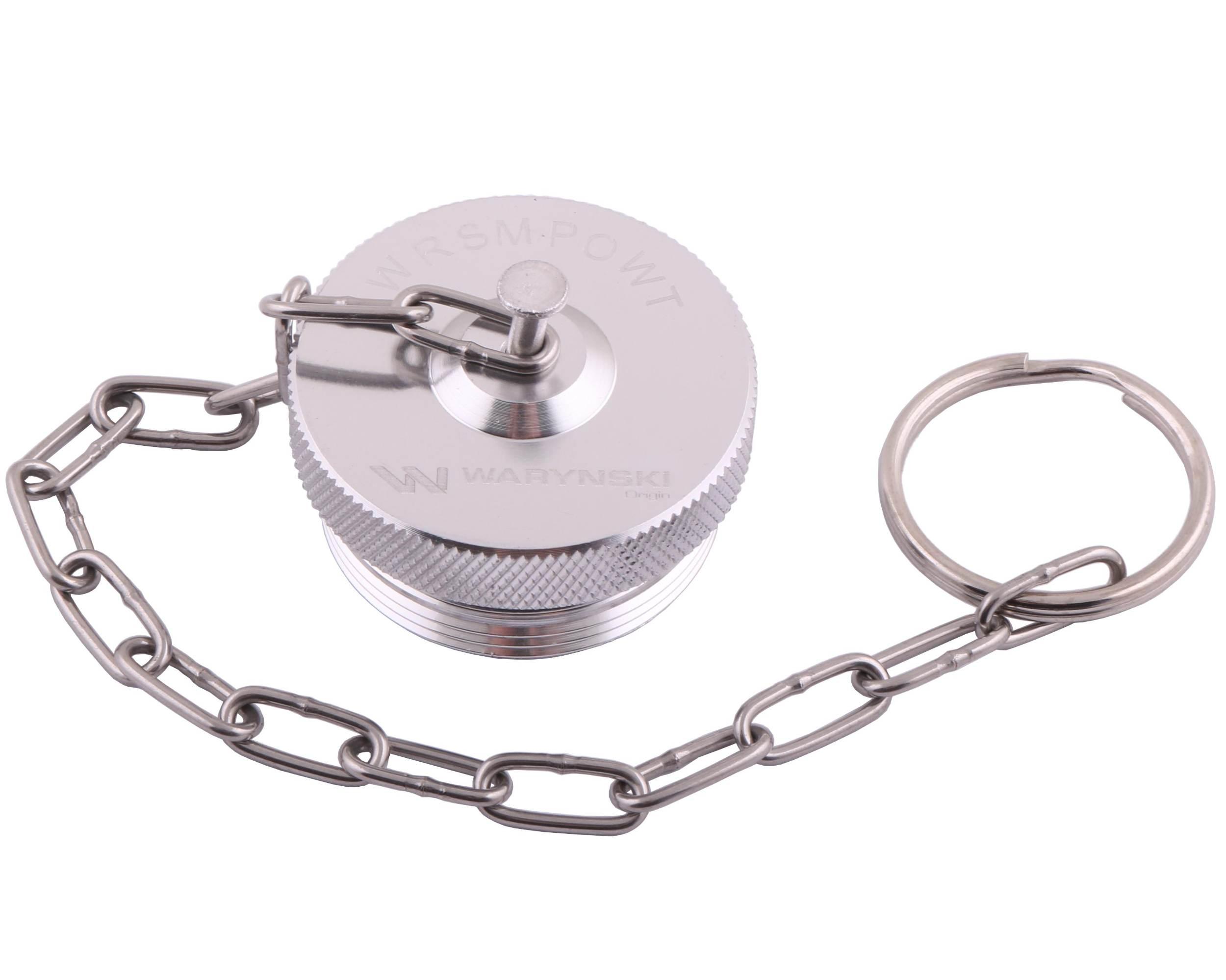 Pokrywa aluminiowa (korek, zaślepka) z gwintem zewnętrznym wkręcany do zawo - zdjęcie 4
