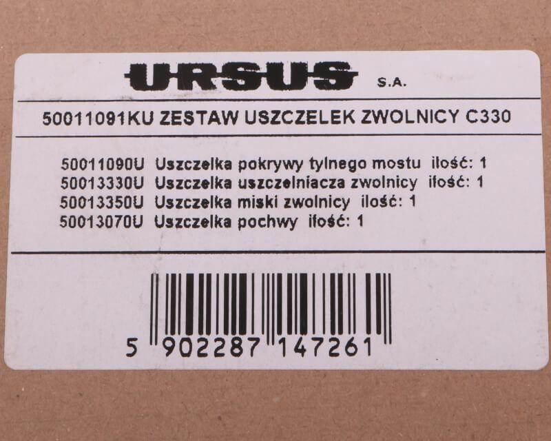 Komplet ( zestaw ) uszczelek zwolnicy 50013330. 50013350. 50013070 C-330 OR - zdjęcie 5