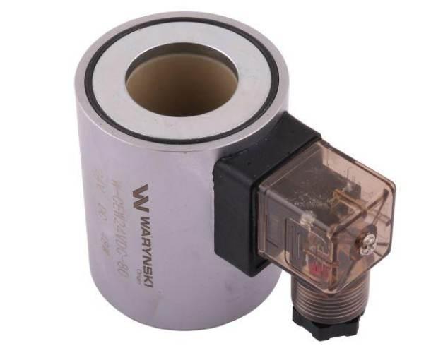 Cewka dzielnika elektrozaworu W-E12DVS6/2-80L. W-E12DVS3/2-80L 24V DC 48W W