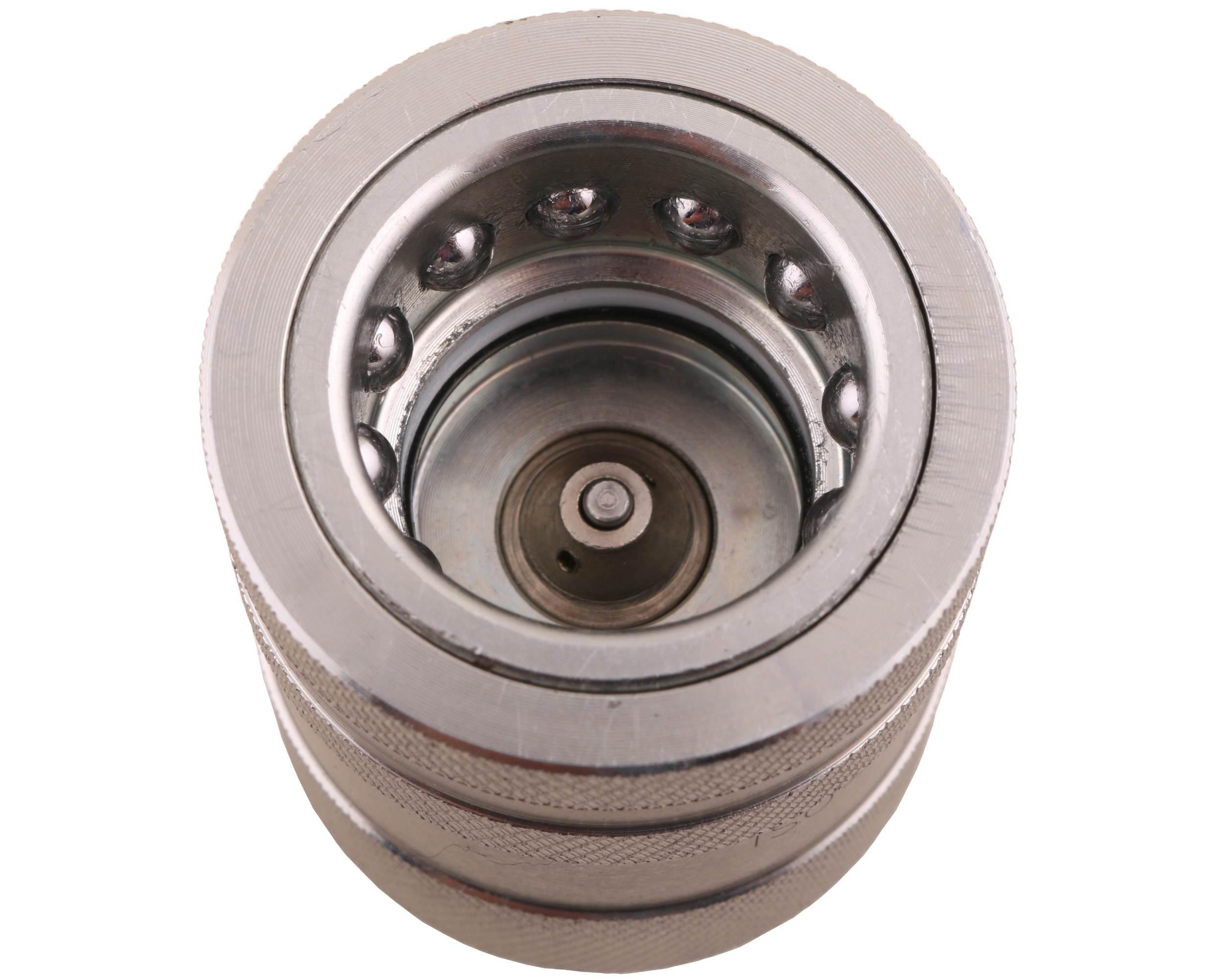 Szybkozłącze hydrauliczne gniazdo z eliminatorem ciśnienia M18x1.5 gwint ze - zdjęcie 3
