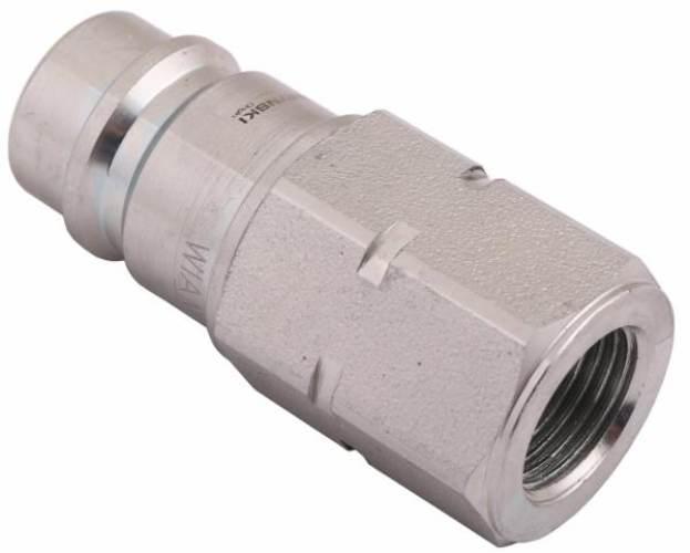 Szybkozłącze hydrauliczne wtyczka z eliminatorem ciśnienia M18x1.5 gwint we - zdjęcie 3
