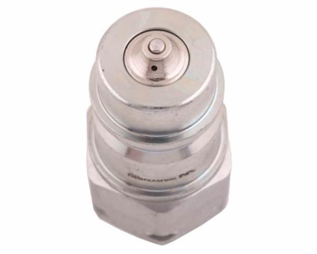 Szybkozłącze hydrauliczne wtyczka z eliminatorem ciśnienia M18x1.5 gwint ze