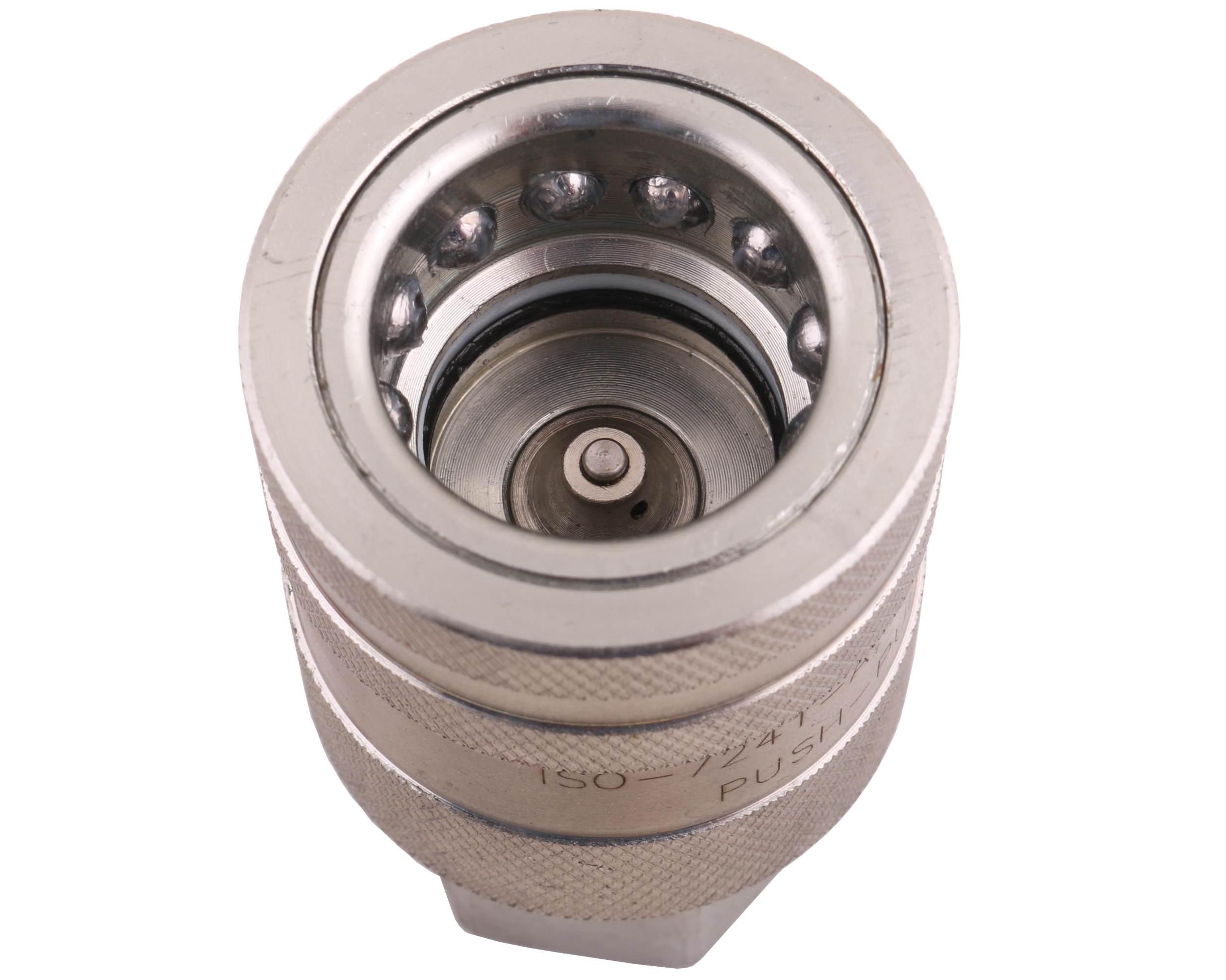 Szybkozłącze hydrauliczne gniazdo z eliminatorem ciśnienia G1/2"BSP gwint w