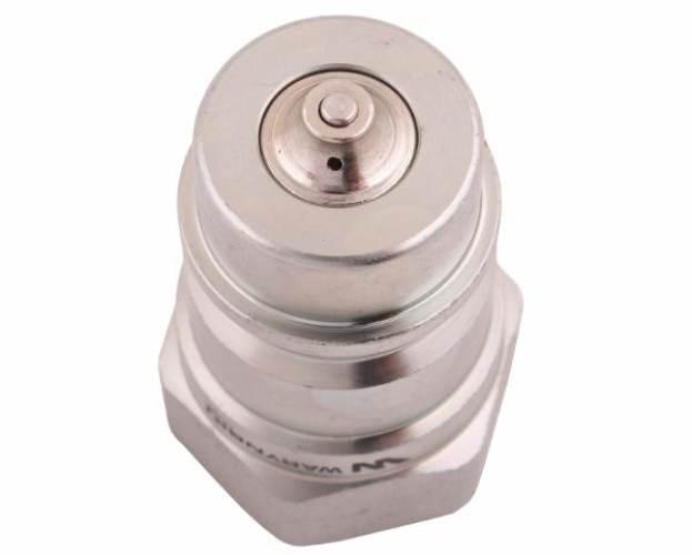 Szybkozłącze hydrauliczne wtyczka z eliminatorem ciśnienia G1/2"BSP gwint w - zdjęcie 4