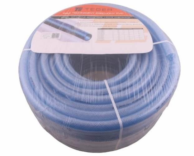 Wąż techniczny zbrojony PVC 19X3 13bar TEGER 50szt T-PVC-DN19X3 - zdjęcie 2