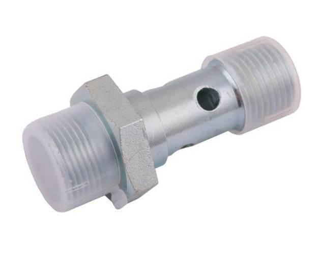 Śruba przelewowa mocująca 1/2"BSP x M22x1.5 (15L) (do zaworów krzyżowych. V