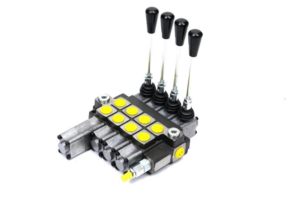 Rozdzielacz hydrauliczny 4-sekcyjny max przepływ 40L (1-sekcja pływająca) W - zdjęcie 3
