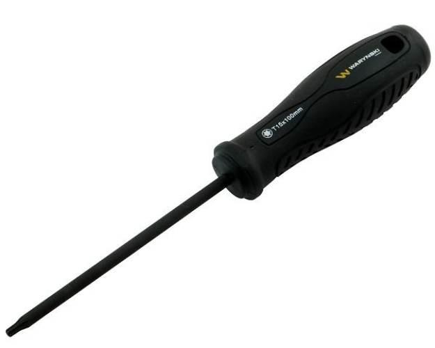 Wkrętak T15. 100 mm. stal SVCM. Waryński WMW026