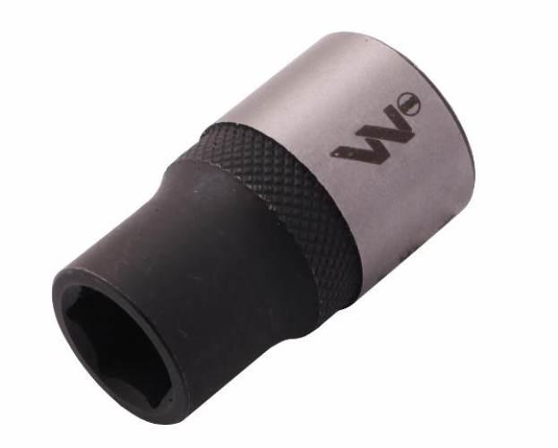Nasadka sześciokątna 1/2". 11 mm. CrV50BV30. DIN 3124. Waryński WMN018 - zdjęcie 2