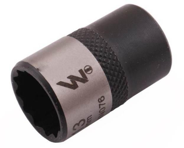 Nasadka dwunastokątna 3/8". 13 mm. CrV50BV30. DIN 3124. Waryński WMN076 - zdjęcie 2