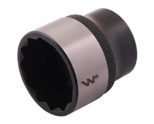 Nasadka dwunastokątna 3/8". 22 mm. CrV50BV30. DIN 3124. Waryński WMN085