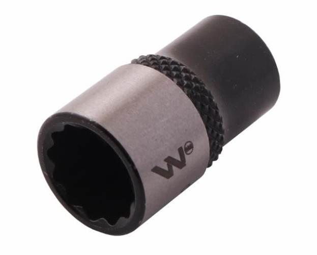 Nasadka dwunastokątna 1/4". 11 mm. CrV50BV30. DIN 3124. Waryński WMN011 - zdjęcie 2