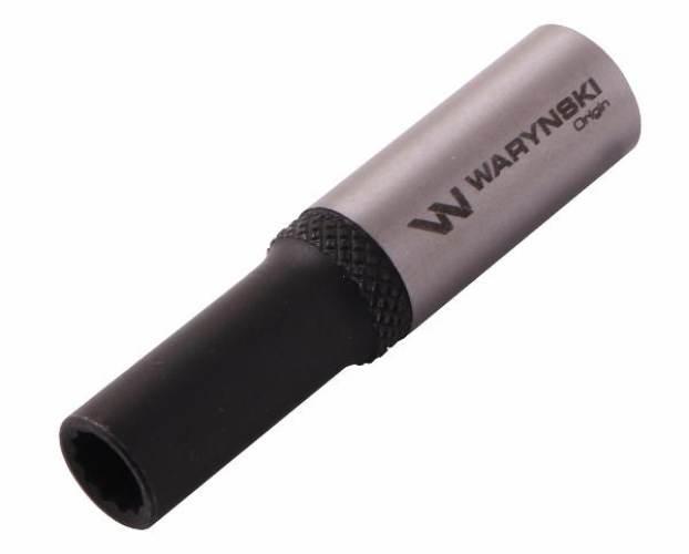 Nasadka dwunastokątna 1/4". 6 mm. długa. CrV50BV30. DIN 3124. Waryński - zdjęcie 2