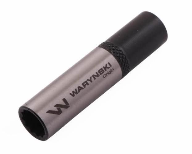 Nasadka dwunastokątna 1/4". 8 mm. długa. CrV50BV30. DIN 3124. Waryński - zdjęcie 2