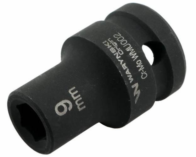 Nasadka udarowa sześciokątna 1/2". 9 mm. CrMo. DIN 3129. Waryński WMU002 - zdjęcie 2