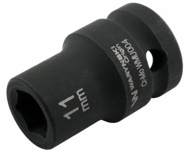 Nasadka udarowa sześciokątna 1/2". 11 mm. CrMo. DIN 3129. Waryński WMU004