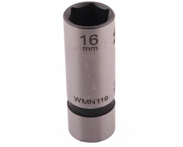 Nasadka do świec 1/2". 16mm, Waryński WMN119 - zdjęcie 3