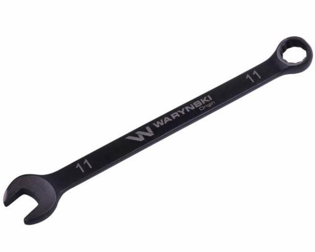 Klucz płasko-oczkowy 11 mm. CrV standard ASME B107-2010 Waryński WMK021