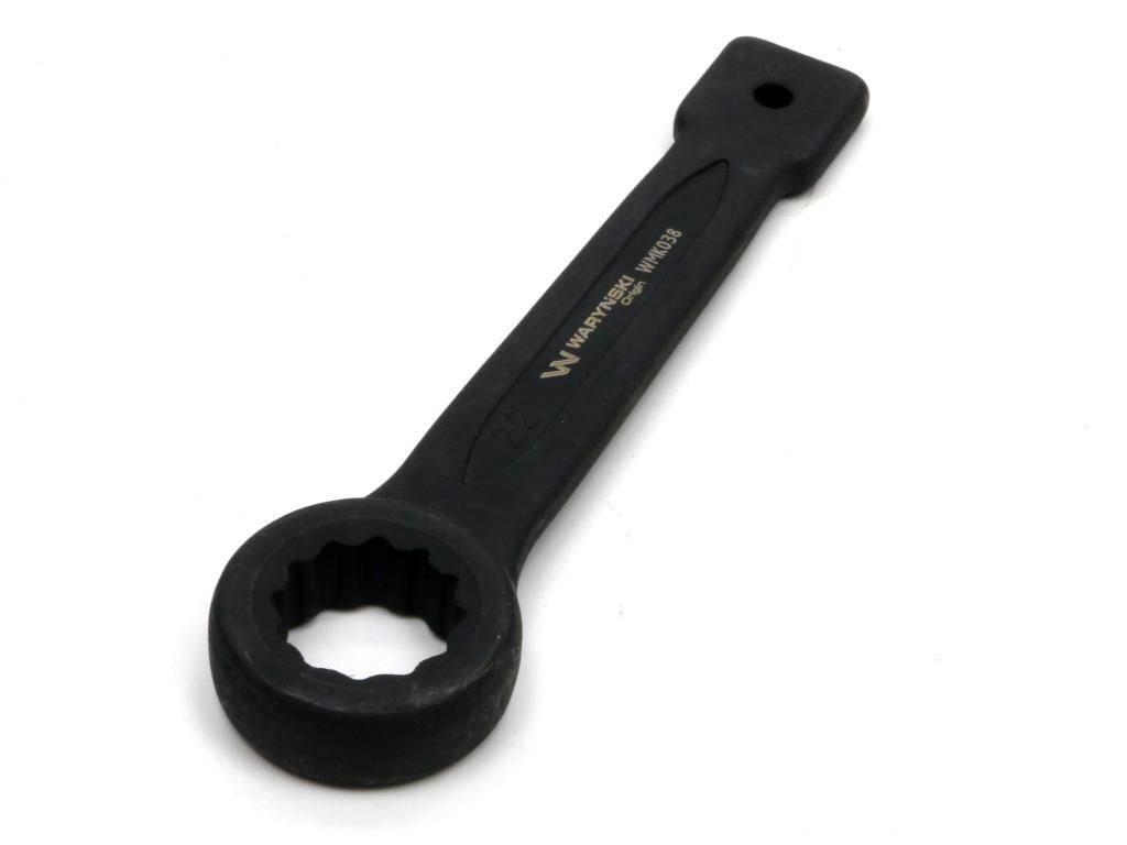 Klucz oczkowy do pobijania 22 mm Waryński WMK038