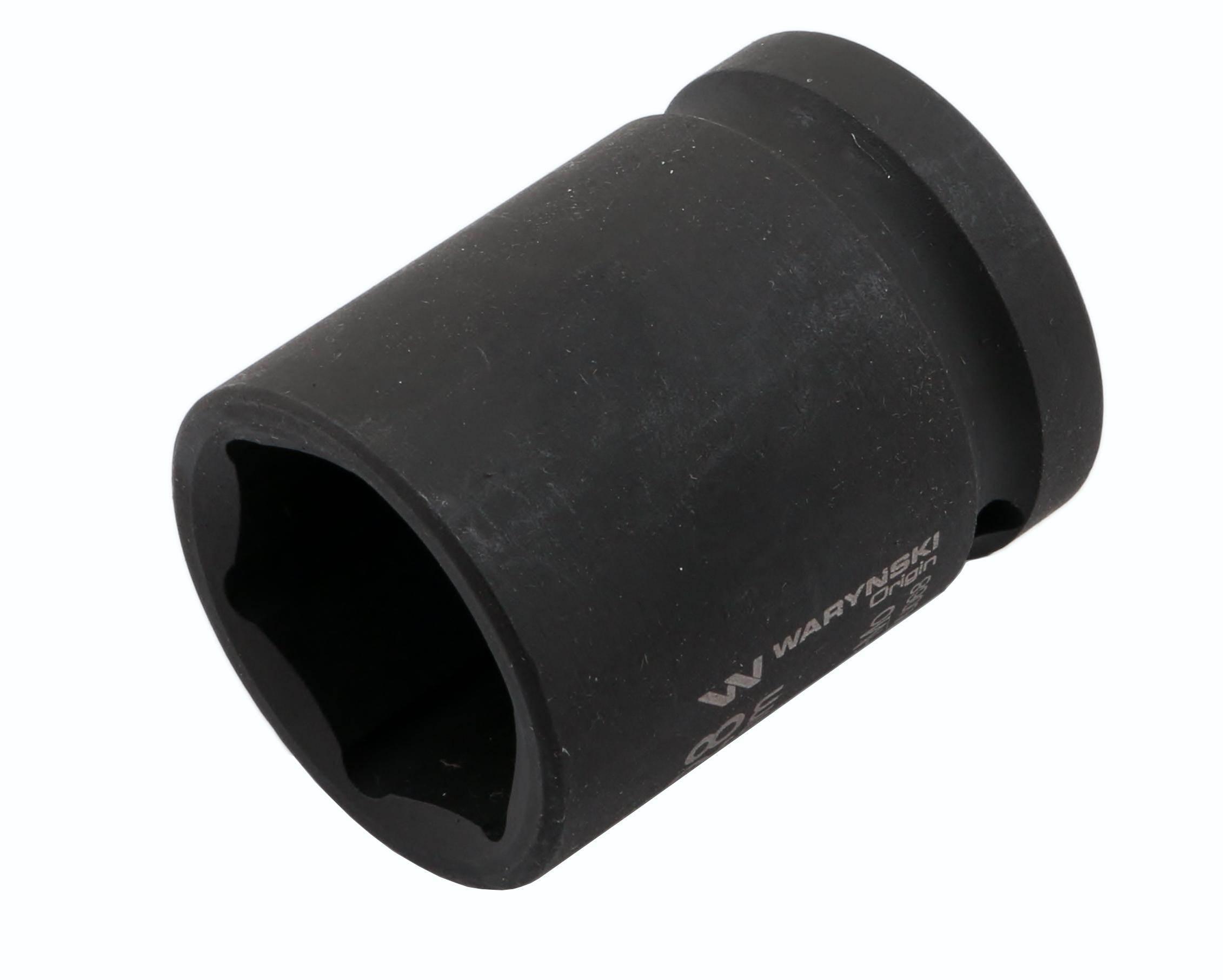 Nasadka udarowa sześciokątna 3/4". 24 mm. CrMo. DIN 3129. Waryński WMU064