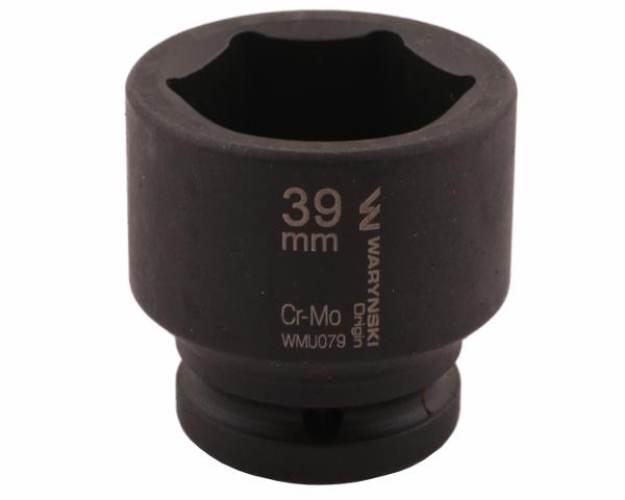 Nasadka udarowa sześciokątna 3/4". 39 mm. CrMo. DIN 3129. Waryński WMU079 - zdjęcie 3