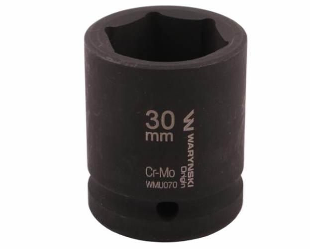 Nasadka udarowa sześciokątna 3/4". 30 mm. CrMo. DIN 3129. Waryński WMU070 - zdjęcie 3