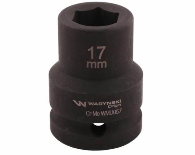 Nasadka udarowa sześciokątna 3/4". 17 mm. CrMo. DIN 3129. Waryński WMU057 - zdjęcie 3