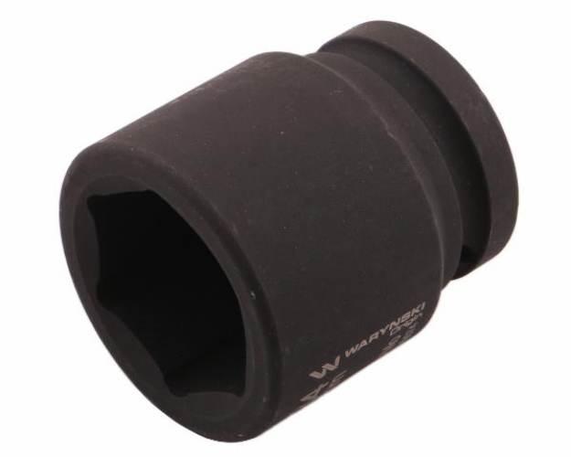Nasadka udarowa sześciokątna 3/4". 32 mm. CrMo. DIN 3129. Waryński WMU072