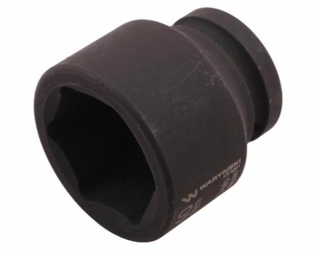 Nasadka udarowa sześciokątna 3/4". 48 mm. CrMo. DIN 3129. Waryński WMU088