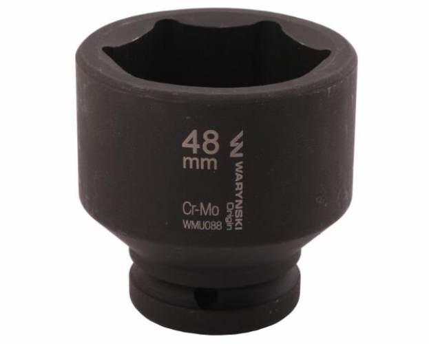 Nasadka udarowa sześciokątna 3/4". 48 mm. CrMo. DIN 3129. Waryński WMU088 - zdjęcie 3