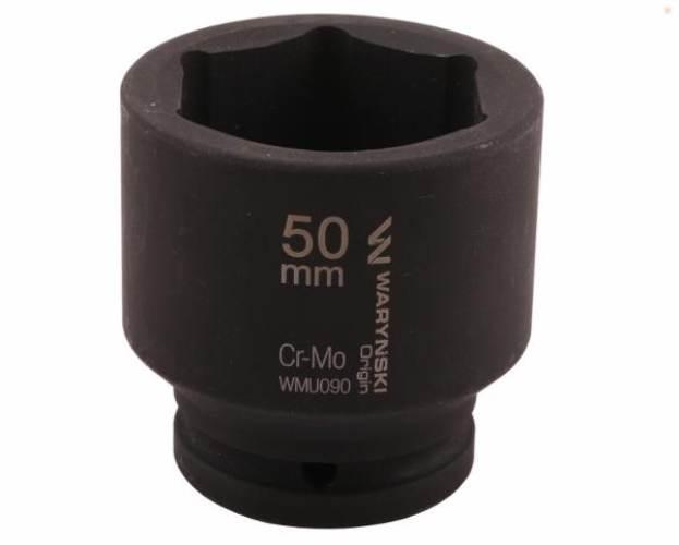 Nasadka udarowa sześciokątna 3/4". 50 mm. CrMo. DIN 3129. Waryński WMU090 - zdjęcie 3
