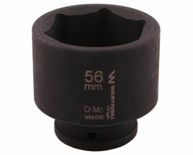 Nasadka udarowa sześciokątna 3/4". 56 mm. CrMo. DIN 3129. Waryński WMU096 - zdjęcie 3