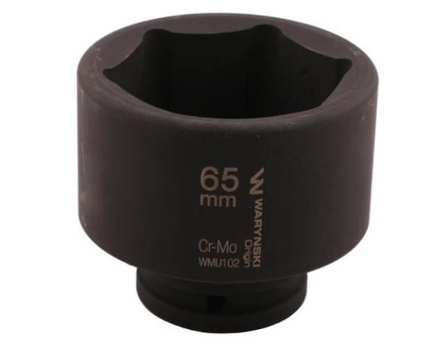 Nasadka udarowa sześciokątna 3/4". 65 mm. CrMo. DIN 3129. Waryński WMU102 - zdjęcie 3