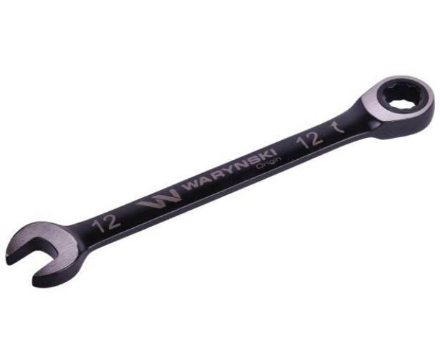 Klucz płasko-oczkowy 12 mm z grzechotką 72 zęby standard ASME B107-2010 War