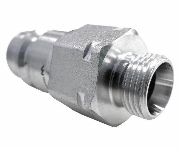 Szybkozłącze hydrauliczne wtyczka M18x1.5 gwint zewnętrzny EURO (9100818W) - zdjęcie 2