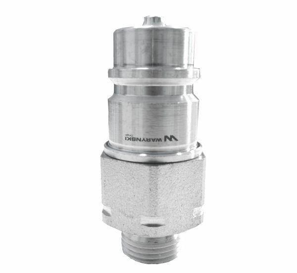 Szybkozłącze hydrauliczne wtyczka M18x1.5 gwint zewnętrzny EURO (9100818W) - zdjęcie 3