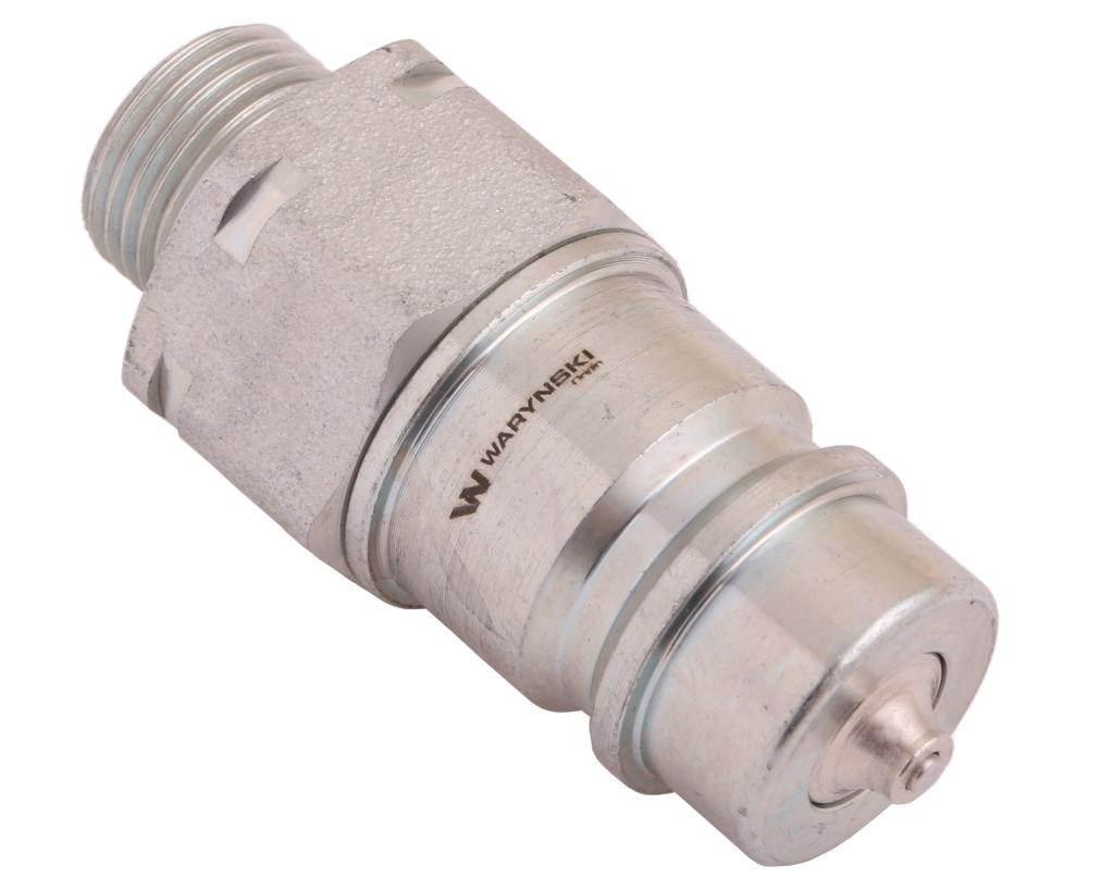 Szybkozłącze hydrauliczne wtyczka M18x1.5 gwint zewnętrzny EURO (9100818W) - zdjęcie 5