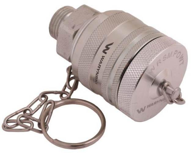 Komplet - zawór wtyczka (Bizon) M18x1.5 skręcane (ZSR6160102) z gwintowaną - zdjęcie 2