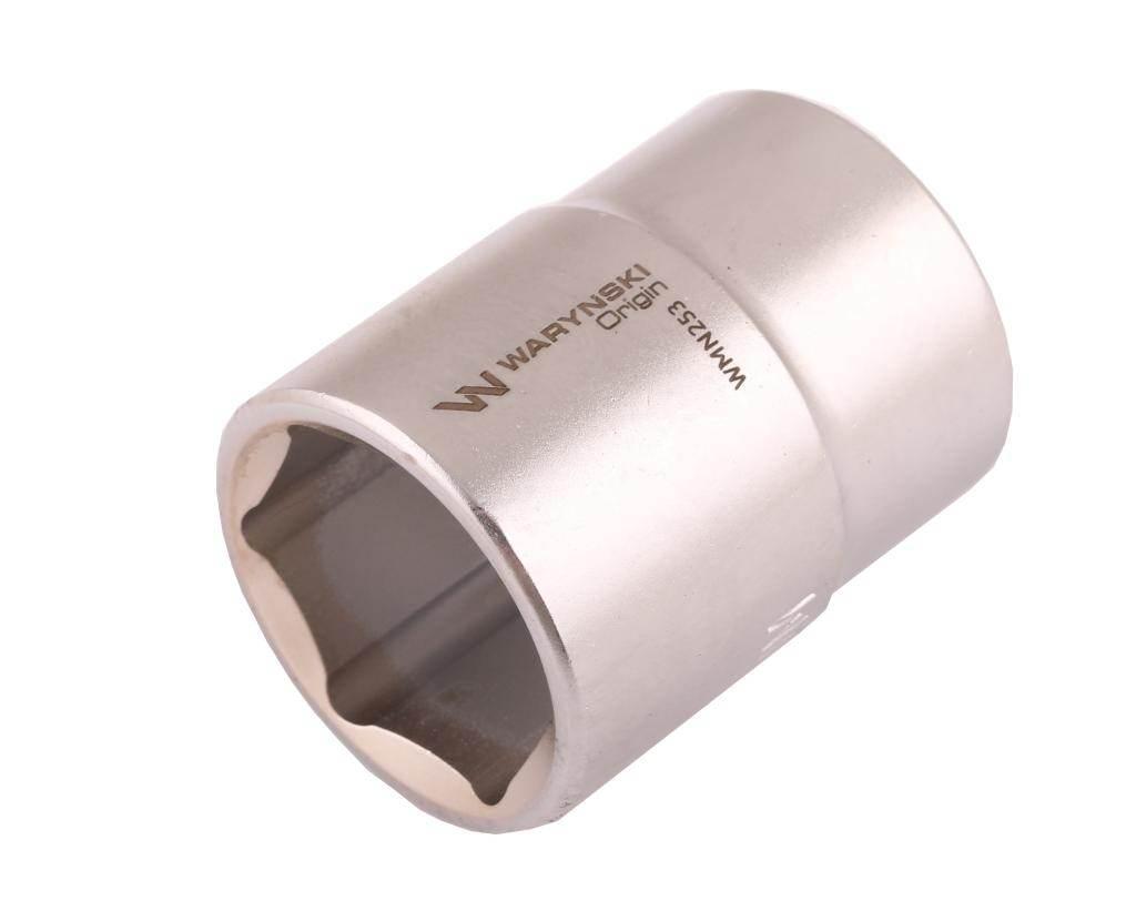 Nasadka sześciokątna 3/4". 29 mm. CrV50BV30. DIN 3124. Waryński WMN253