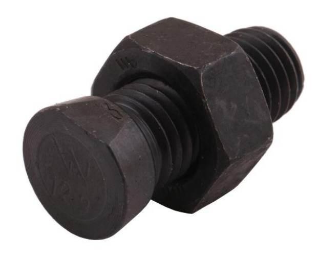 Śruba kpl. płużna oval z jednej strony ścięta M14x45 mm kl.12.9 zastosowani