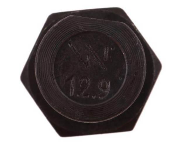 Śruba kpl. płużna oval z jednej strony ścięta M14x45 mm kl.12.9 zastosowani - zdjęcie 3
