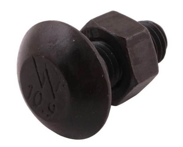 Śruba kpl. płużna grzybkowa podsadzana M12x30 mm kl.10.9 zastosowanie Lemke