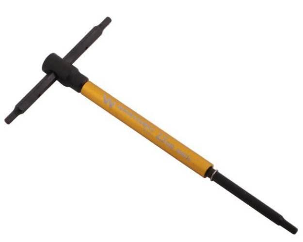 Klucz T ze spinnerem HEX 2.5 mm Waryński WMK136